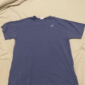 Gymshark Blue Short Sleeve Tees